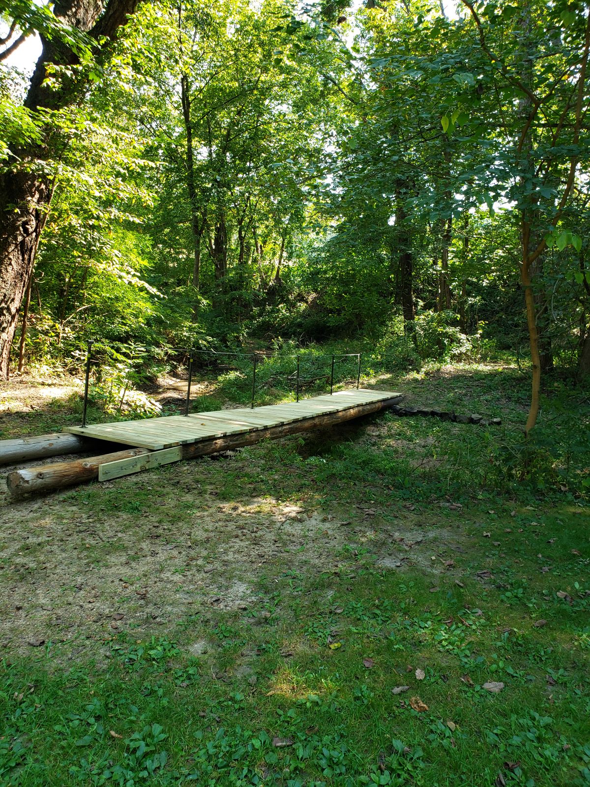 New bridge on 17 and 18.