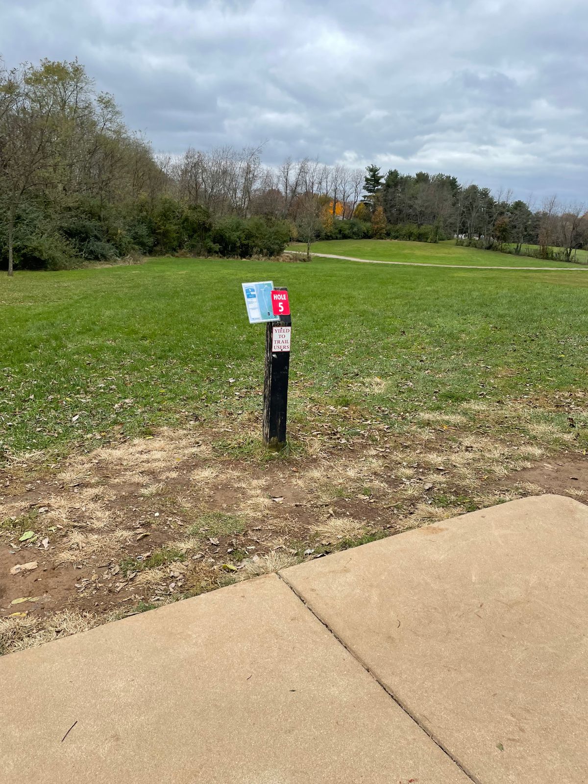 Well marked teepads
