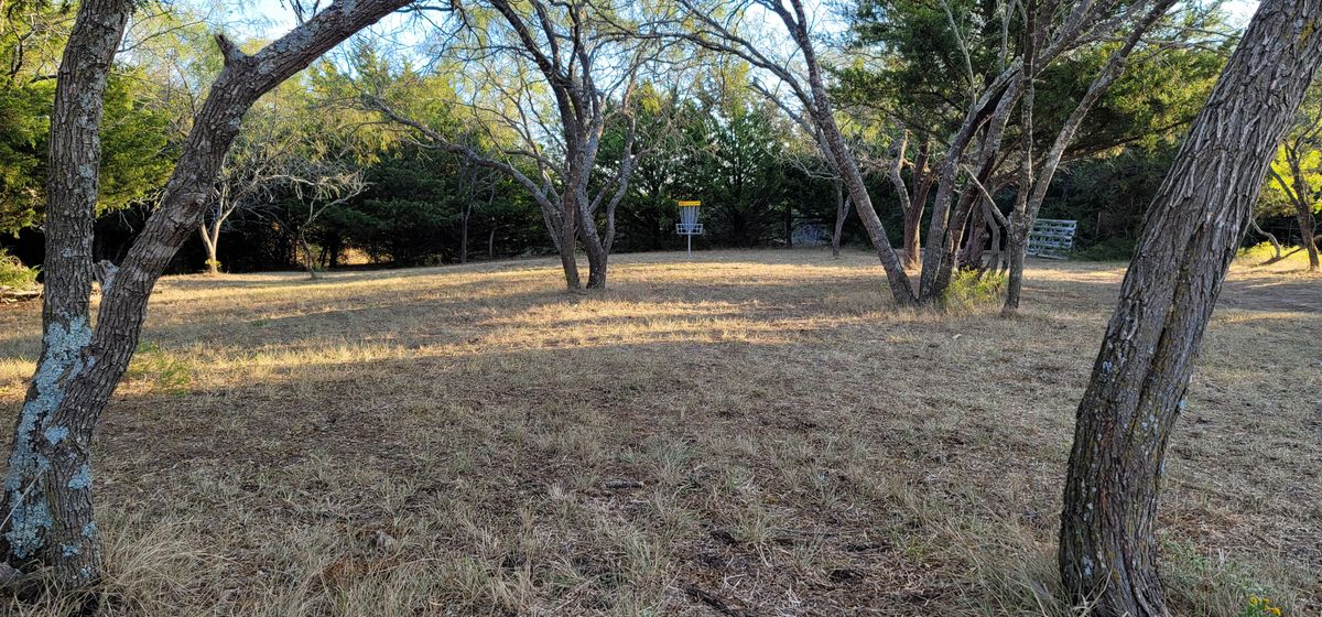Hole 1 basket