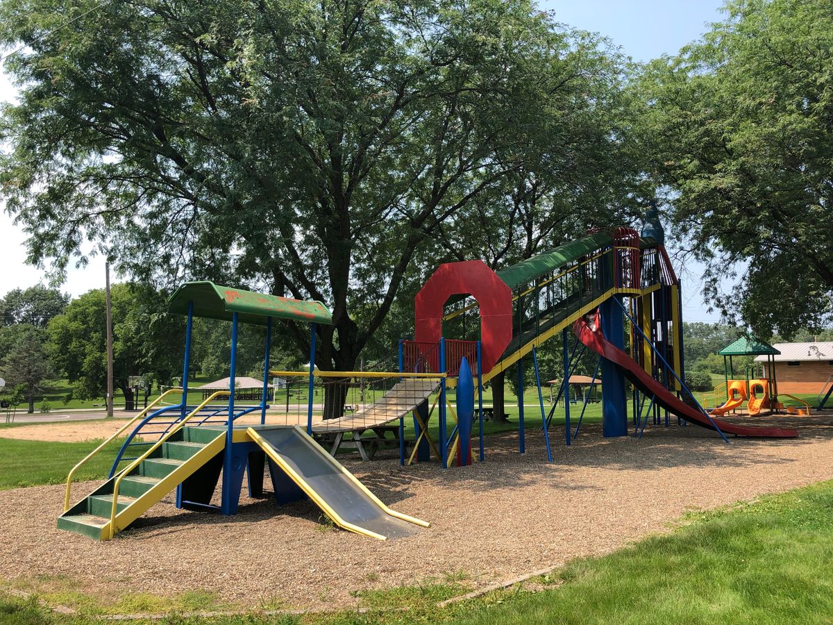 Rocket ship playground 