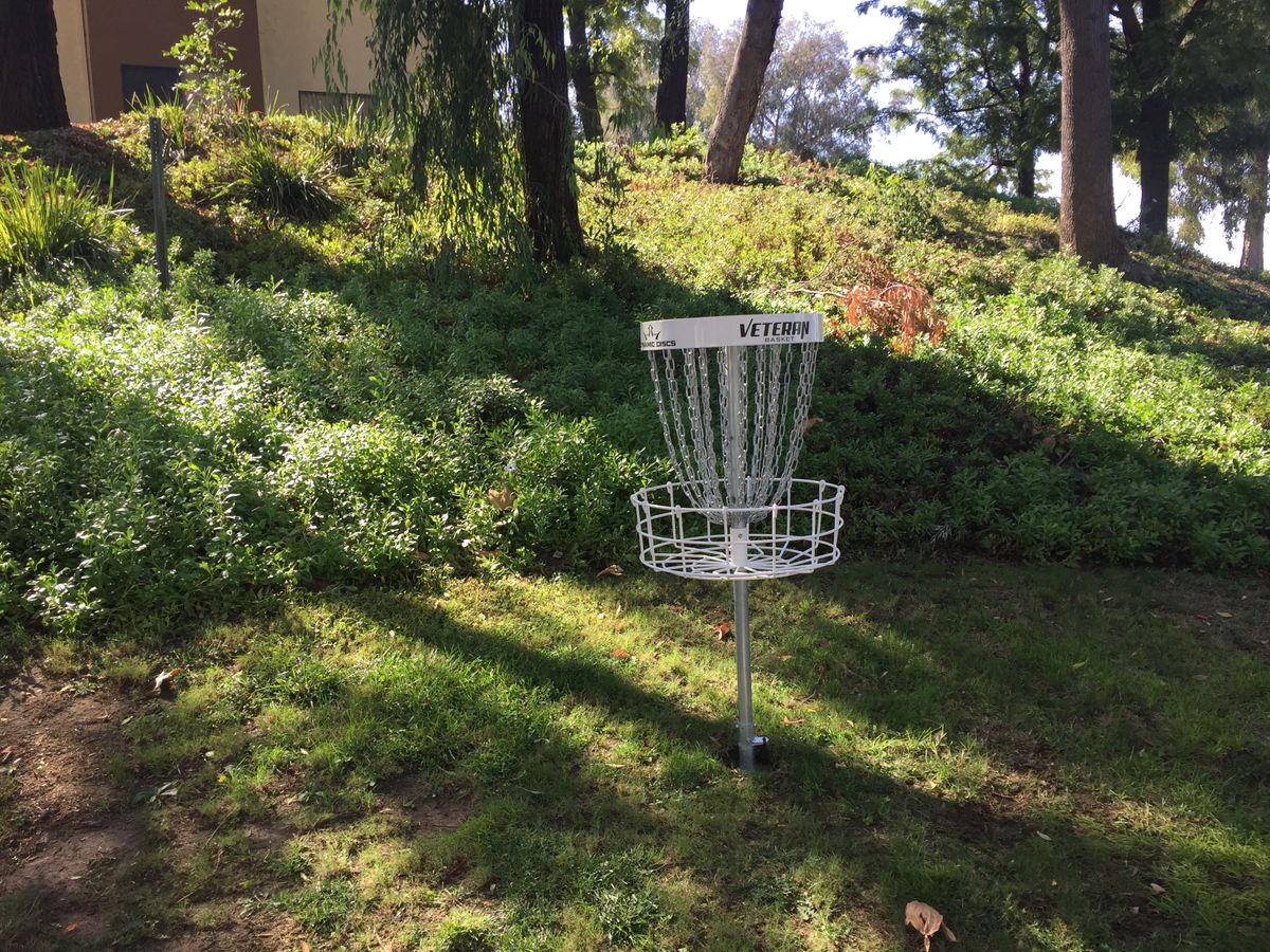Hole 15's basket