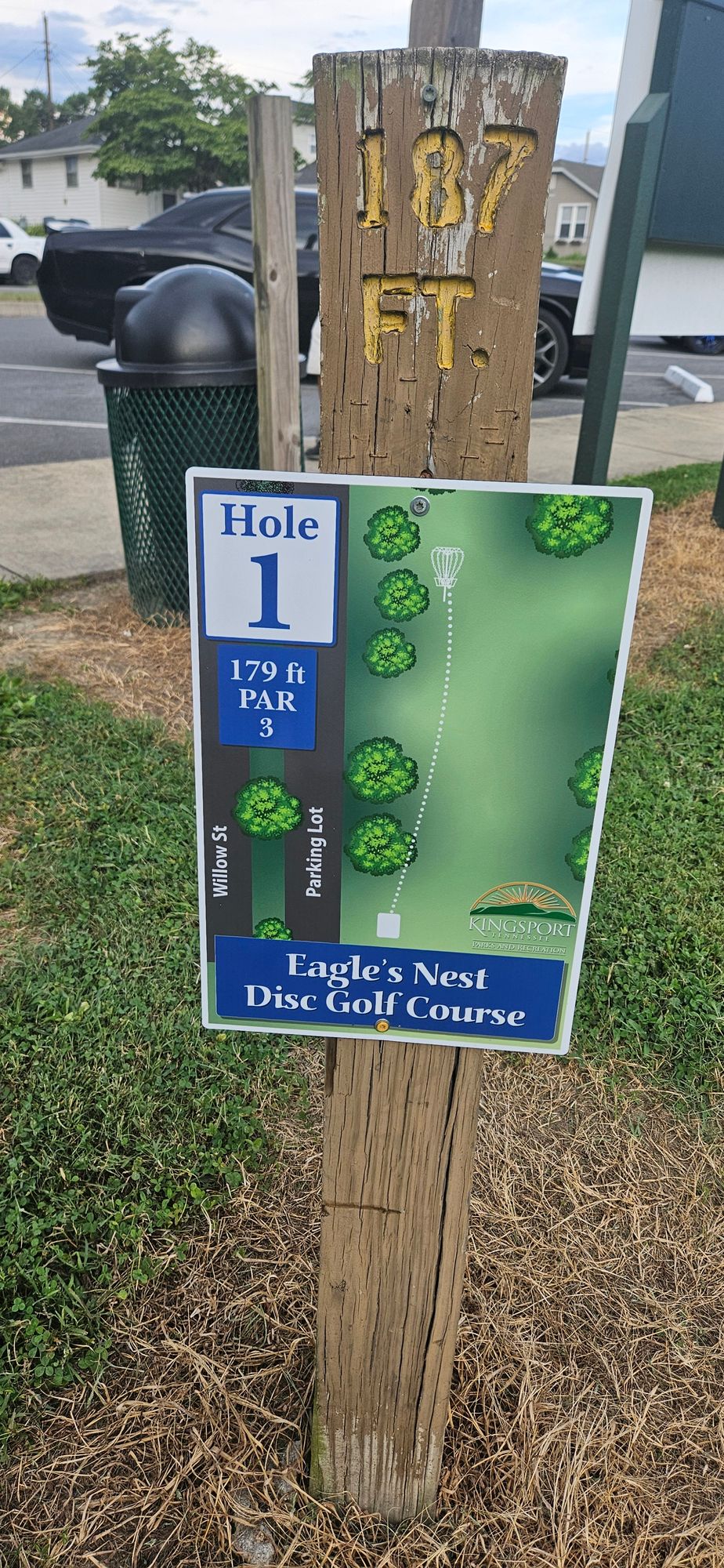 New tee signs installed...Hole #1