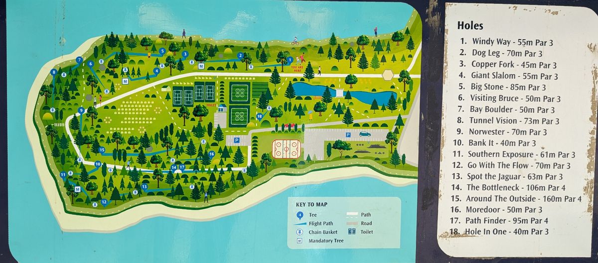 Course map as at Dec 24