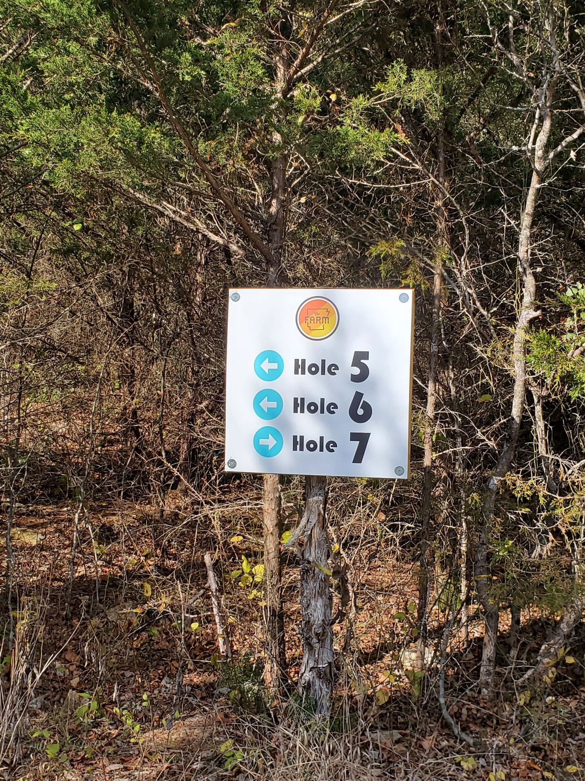 Nice signage for directions