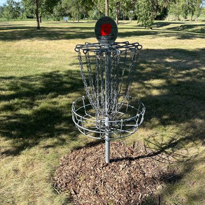 Hole 8 with mulch