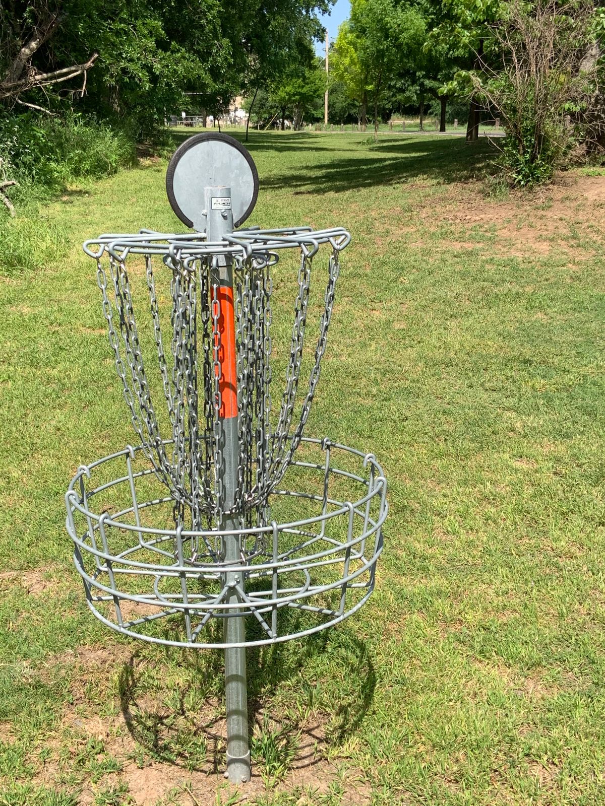 View from hole 2 basket