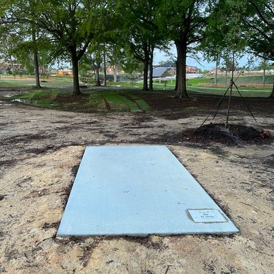 Hole 9 tee