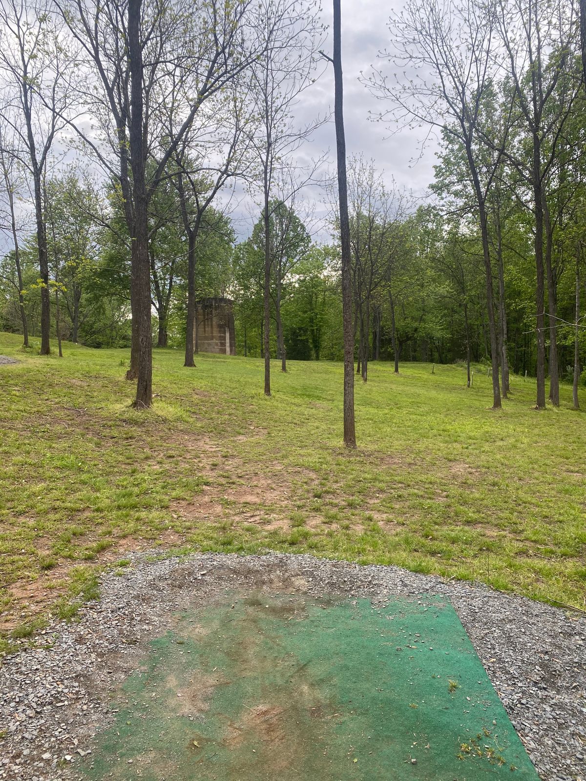 Hole 18 tee pad