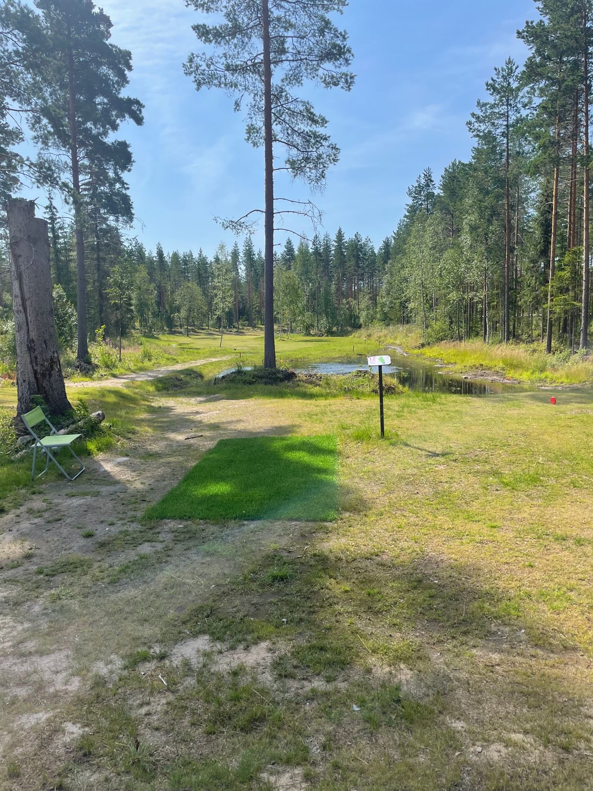 väylä 12 on neljän vesiesteen väylä ja lopussa vielä tupla mando