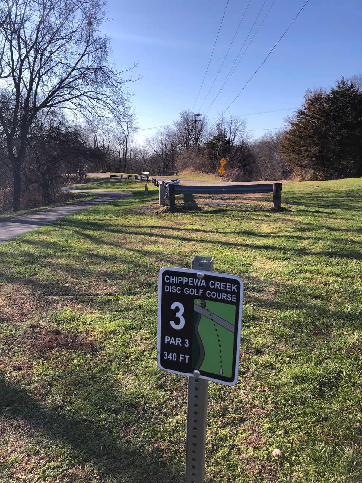 Old Hole 3 which is now hole 8 in new 18 hole redesign. New signage coming soon!