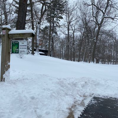 After almost a foot of snow. Slowly clearing tee pass. #dewcrew