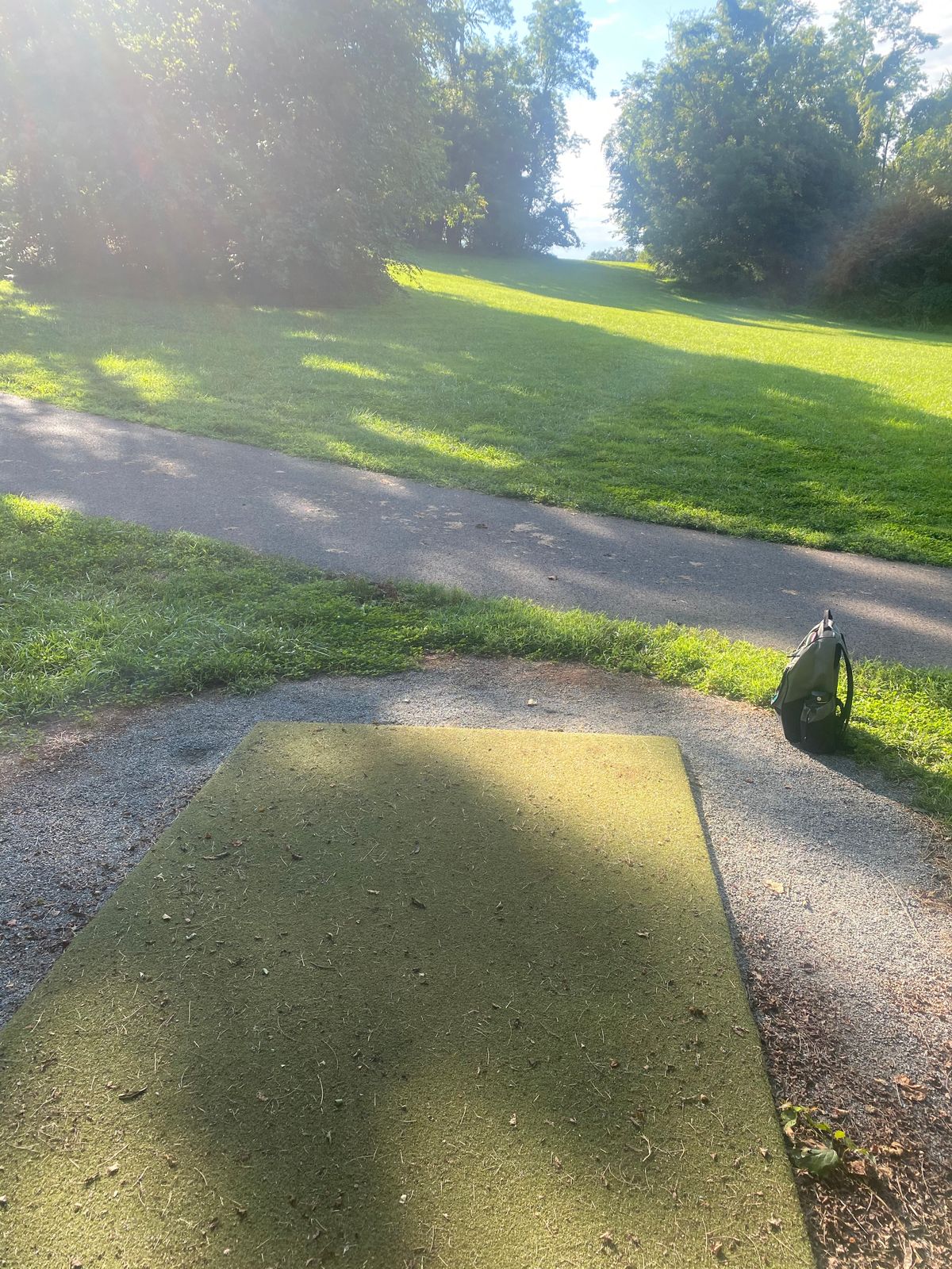 Hole 6 tee pad