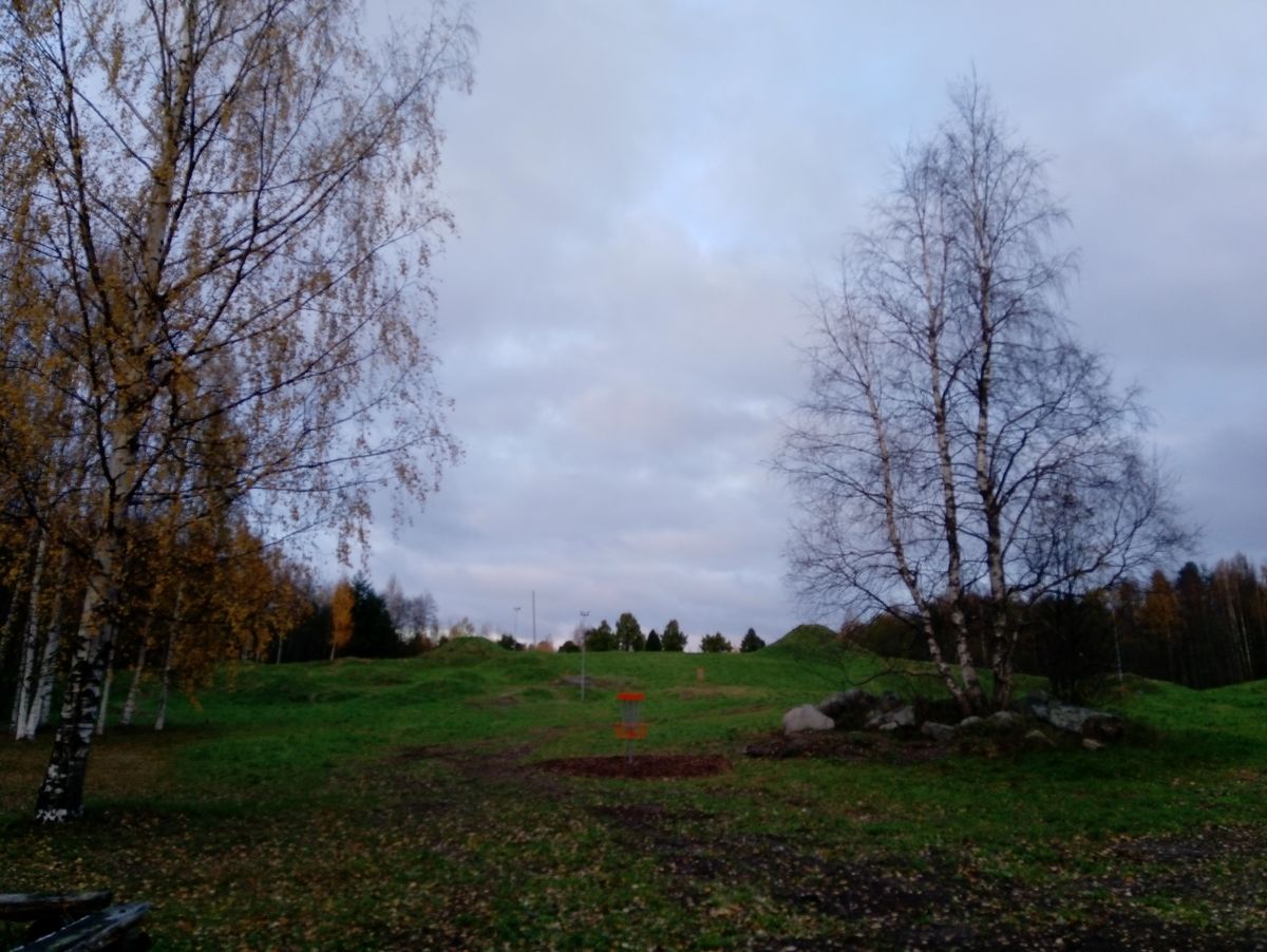 Hole #5 green (19.10.2023).