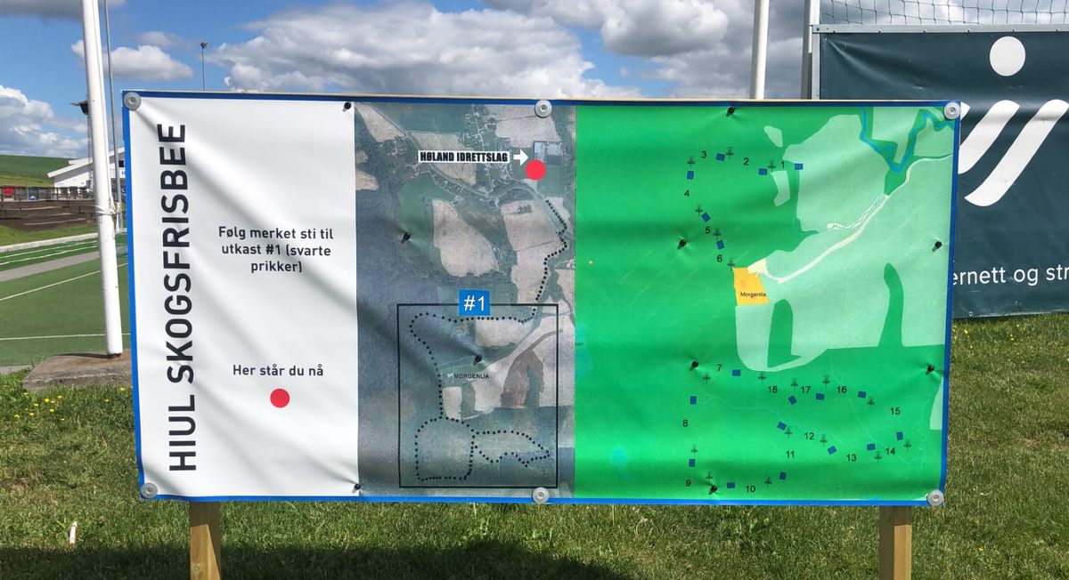 Høland Frisbeegolfbane