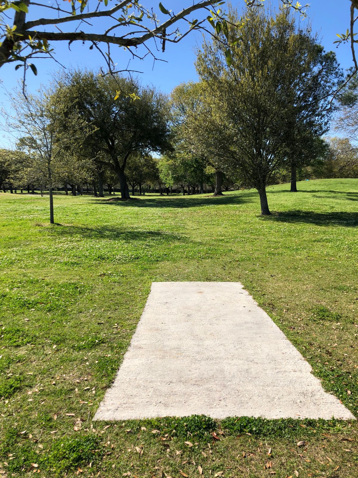 Hole 16 has no marker