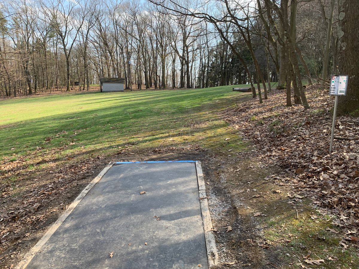 Hole 6 Blue/long tee