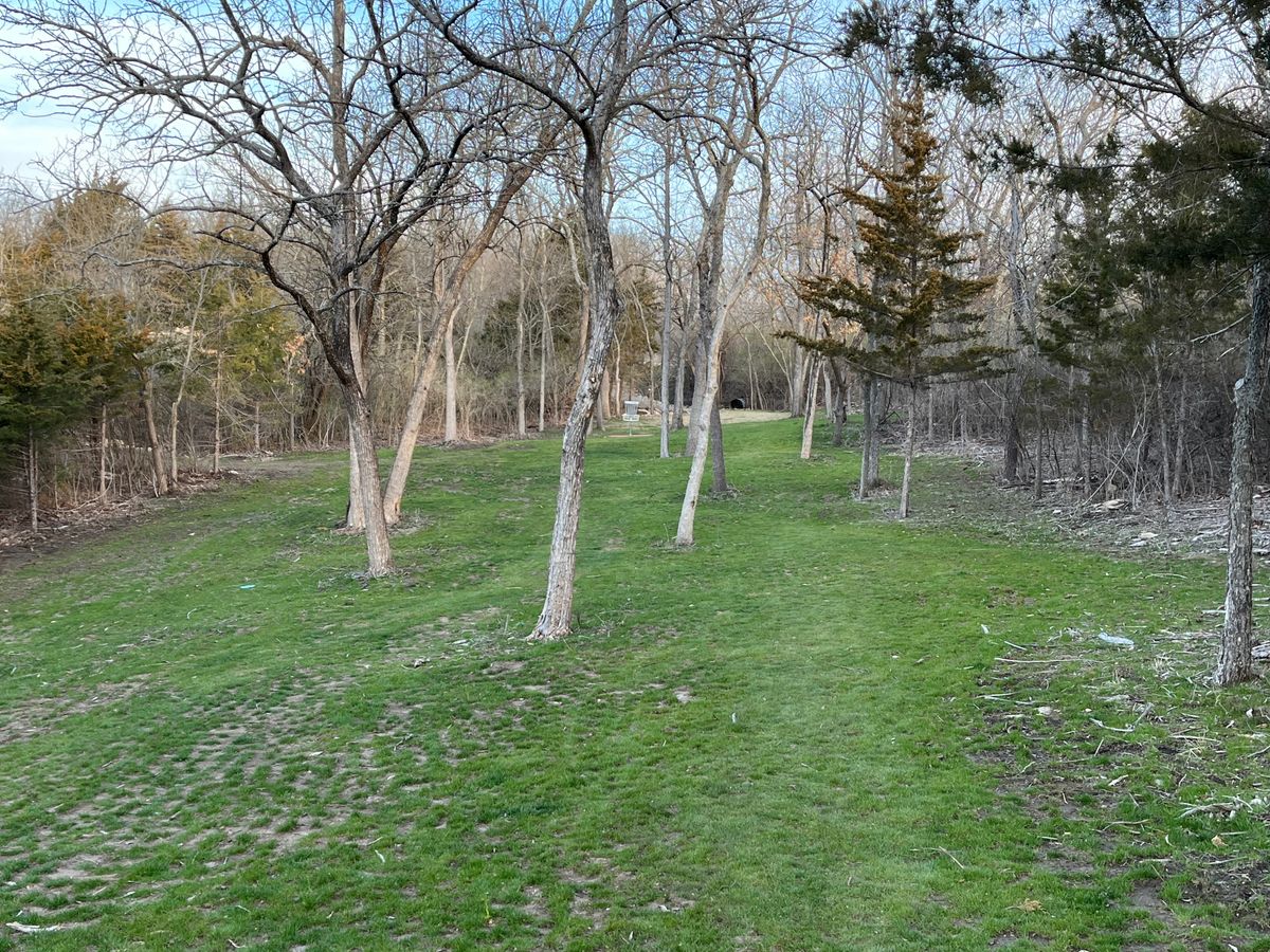 Hole 2 fairway