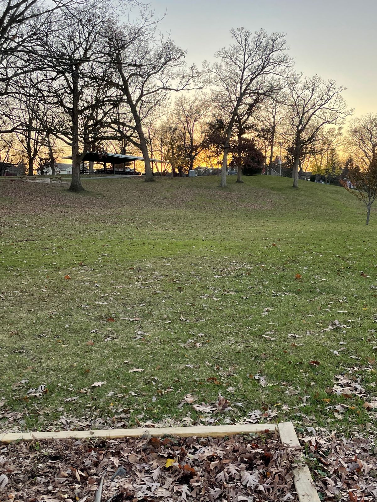 Hole 2– basket on hill
