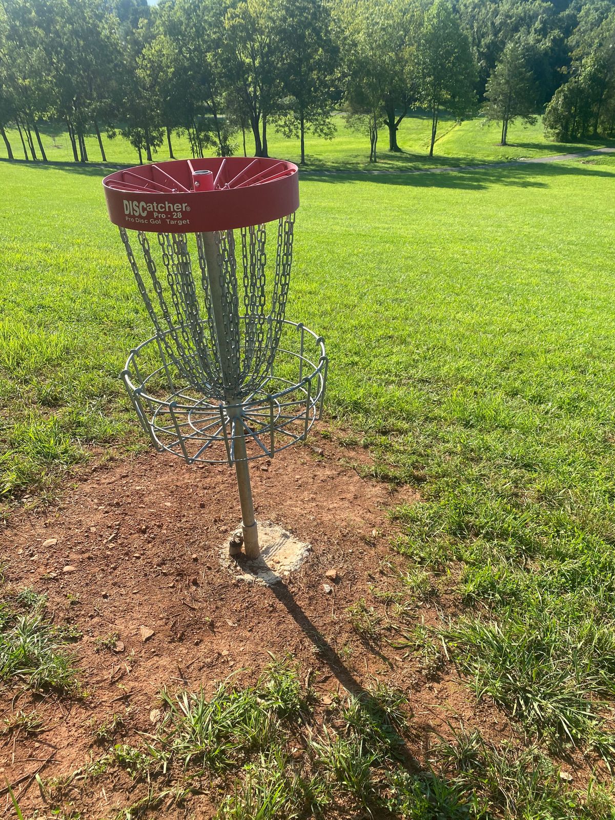 Hole 9 basket