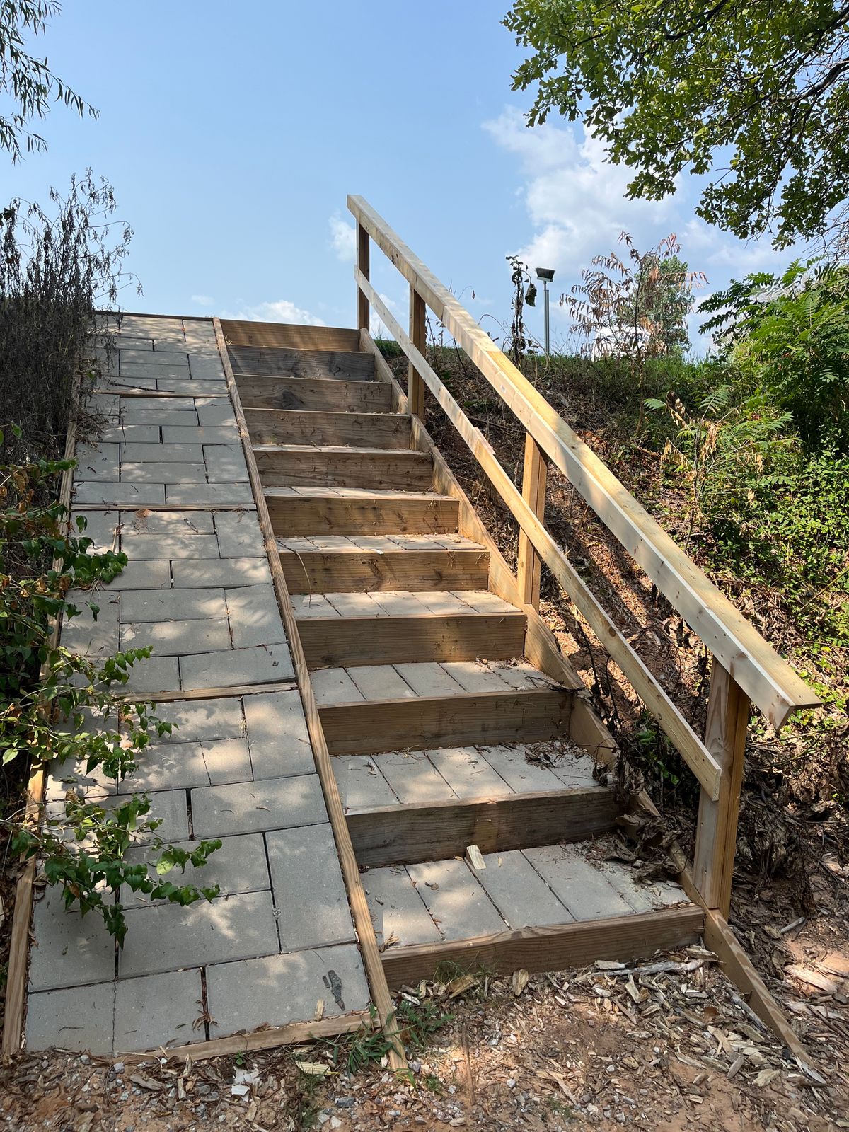 Stairs on Hole 10!