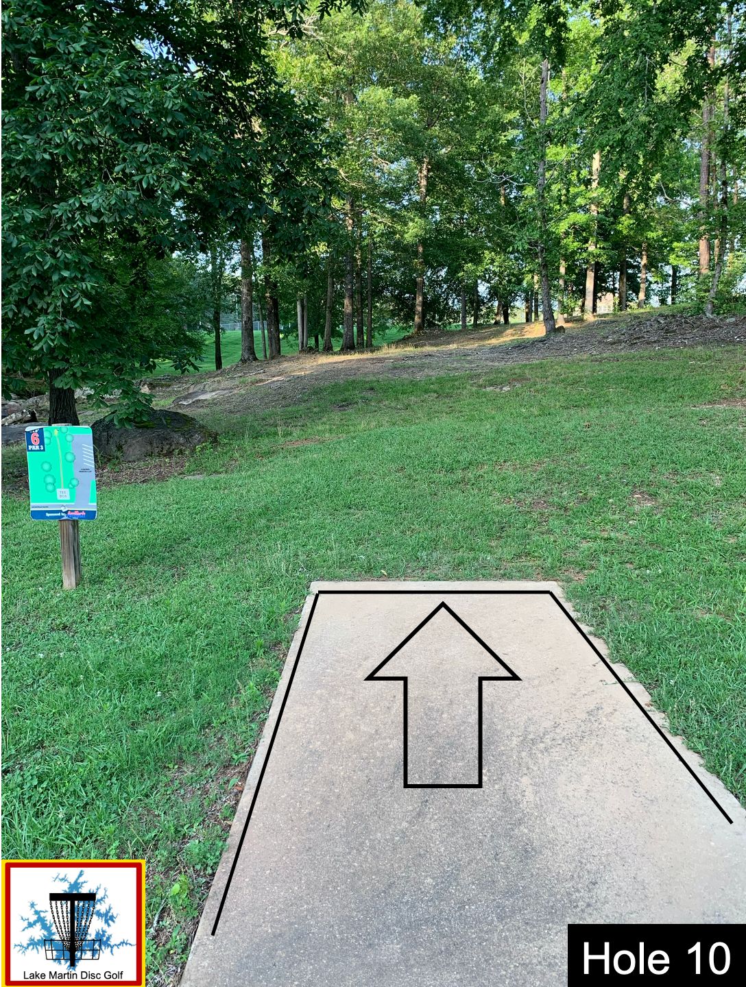 8 hole course hole 6