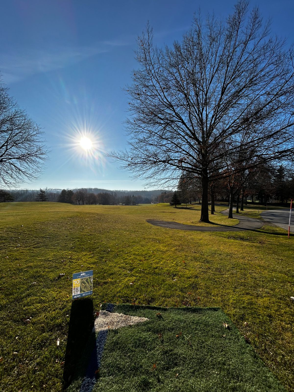 Hole 10 Long Tee.