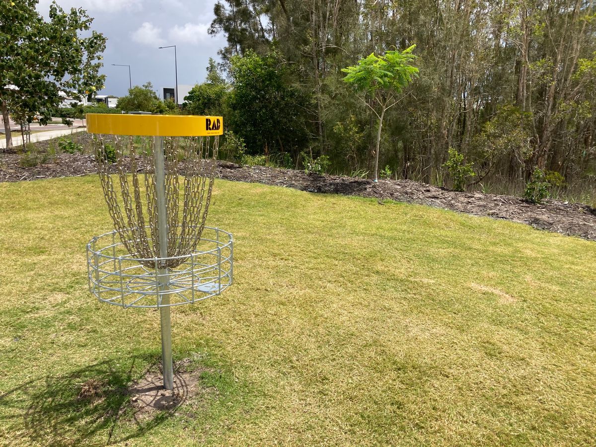 Hole 1 basket