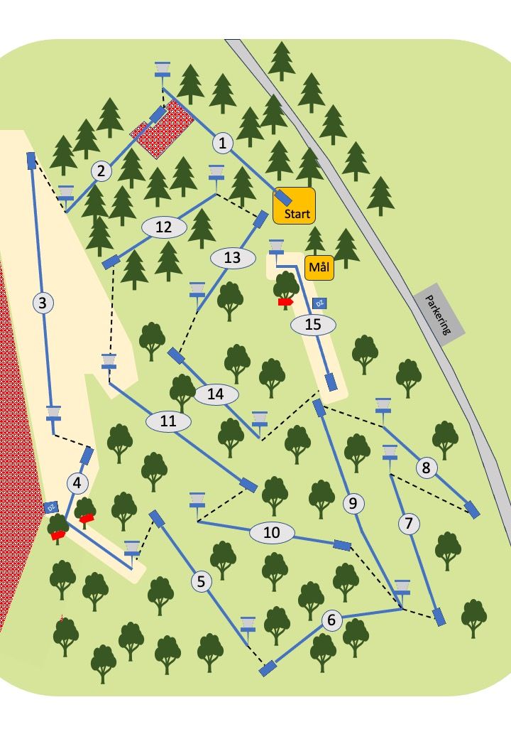 Banekart 15 hull - 2026