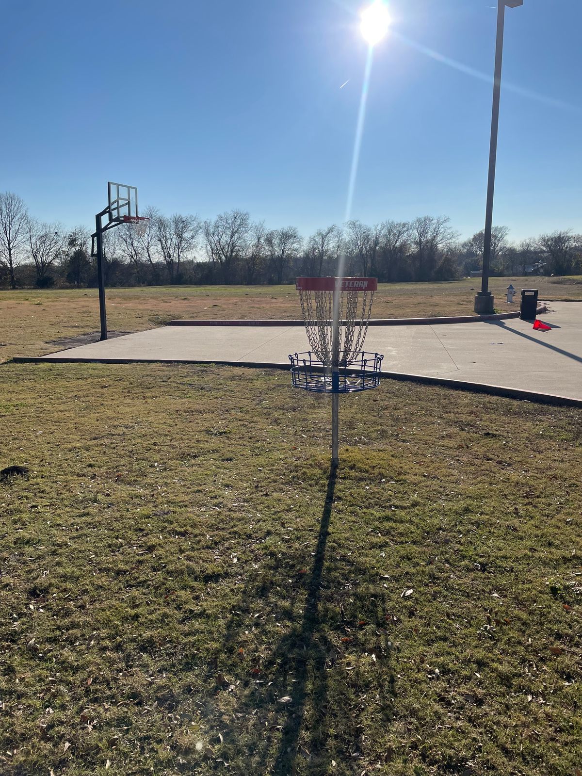 Hole 9 basket🥏⛓️