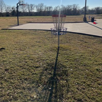 Hole 9 basket🥏⛓️