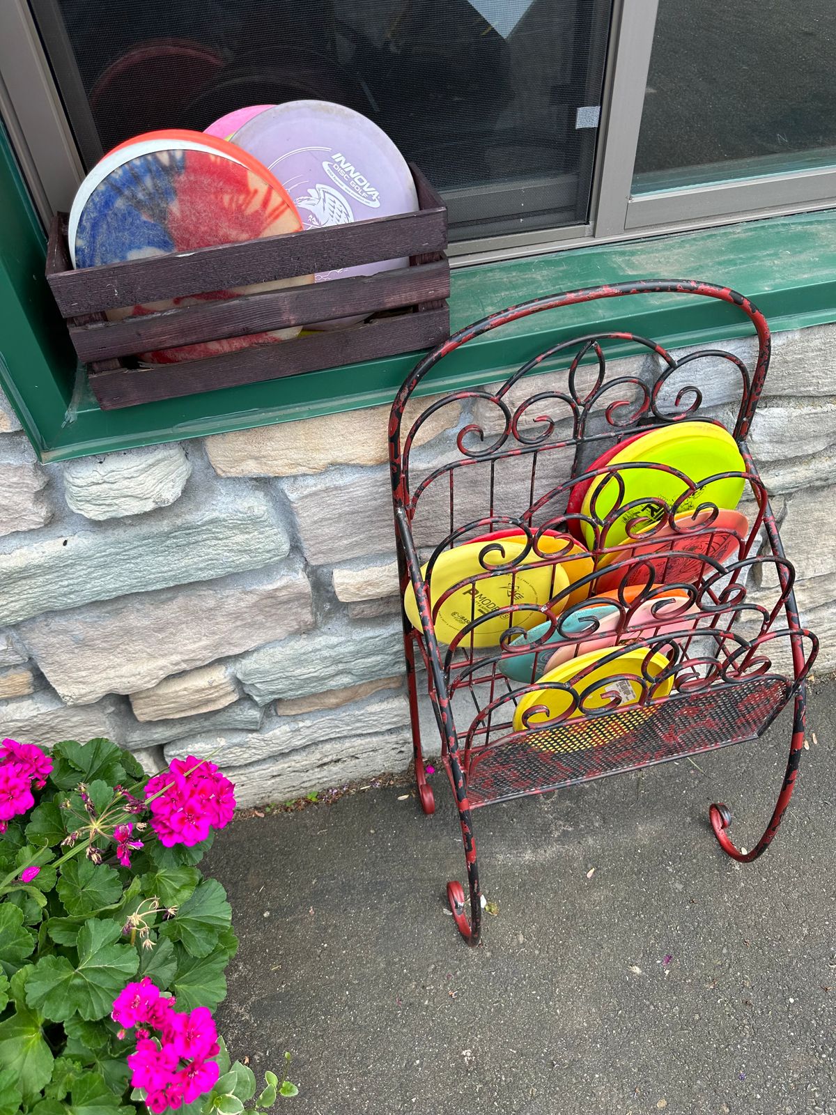 Disc rack