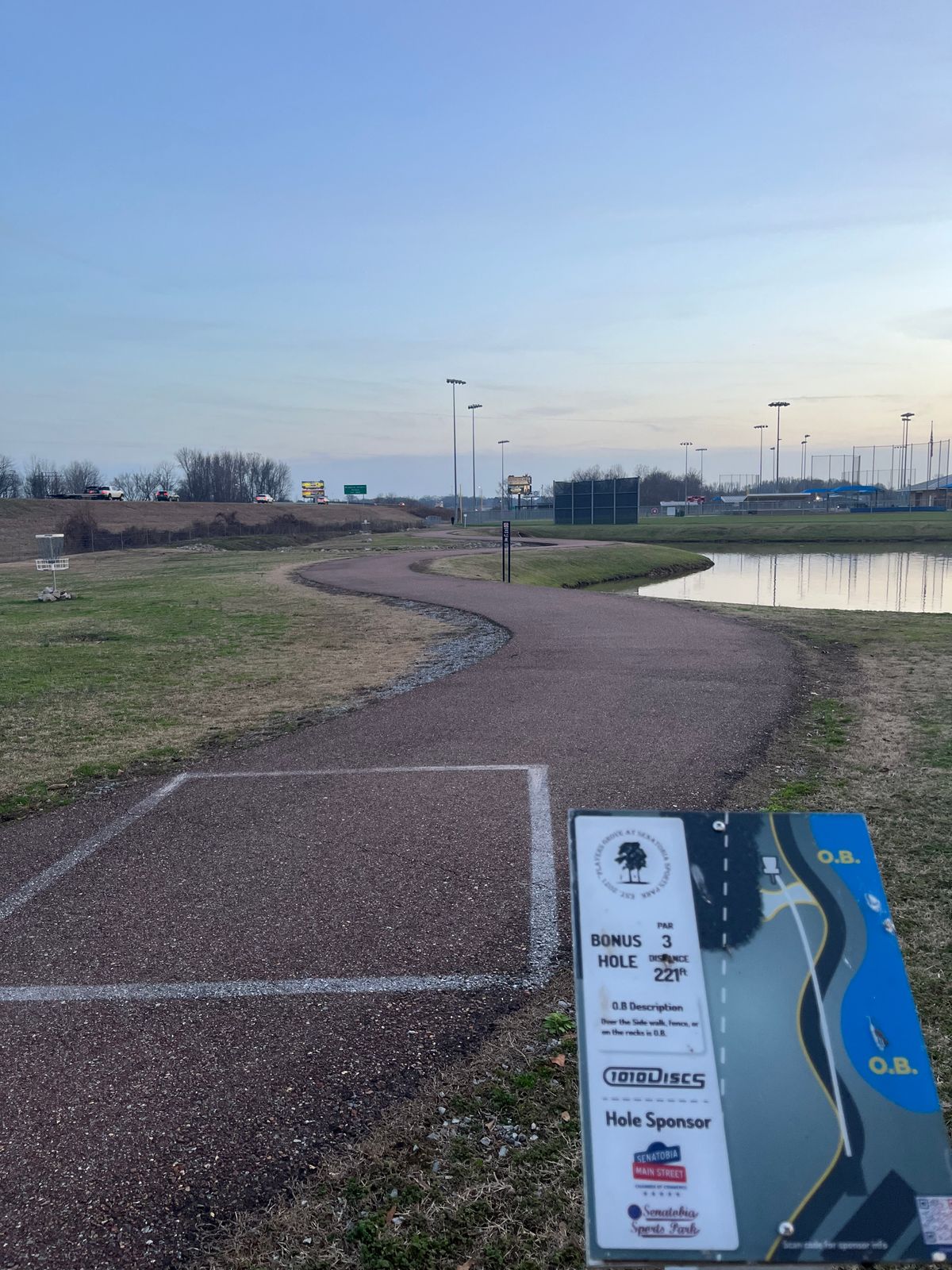 Hole 10 (Bonus). Island Hole