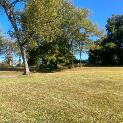 Approach shot across field