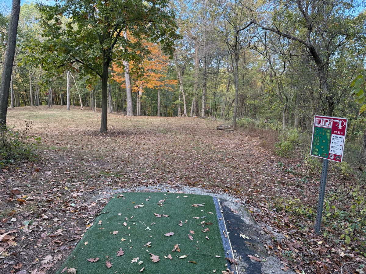 Hole 4 Red (short) tee