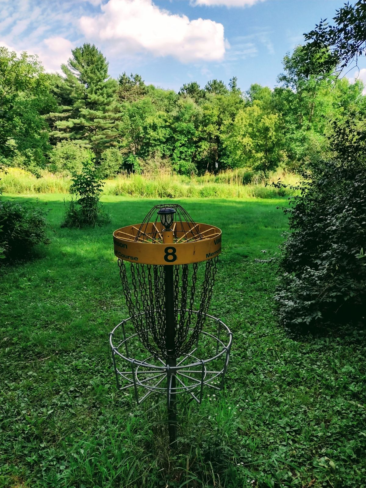 The Basket on 8 from the other side of Water.