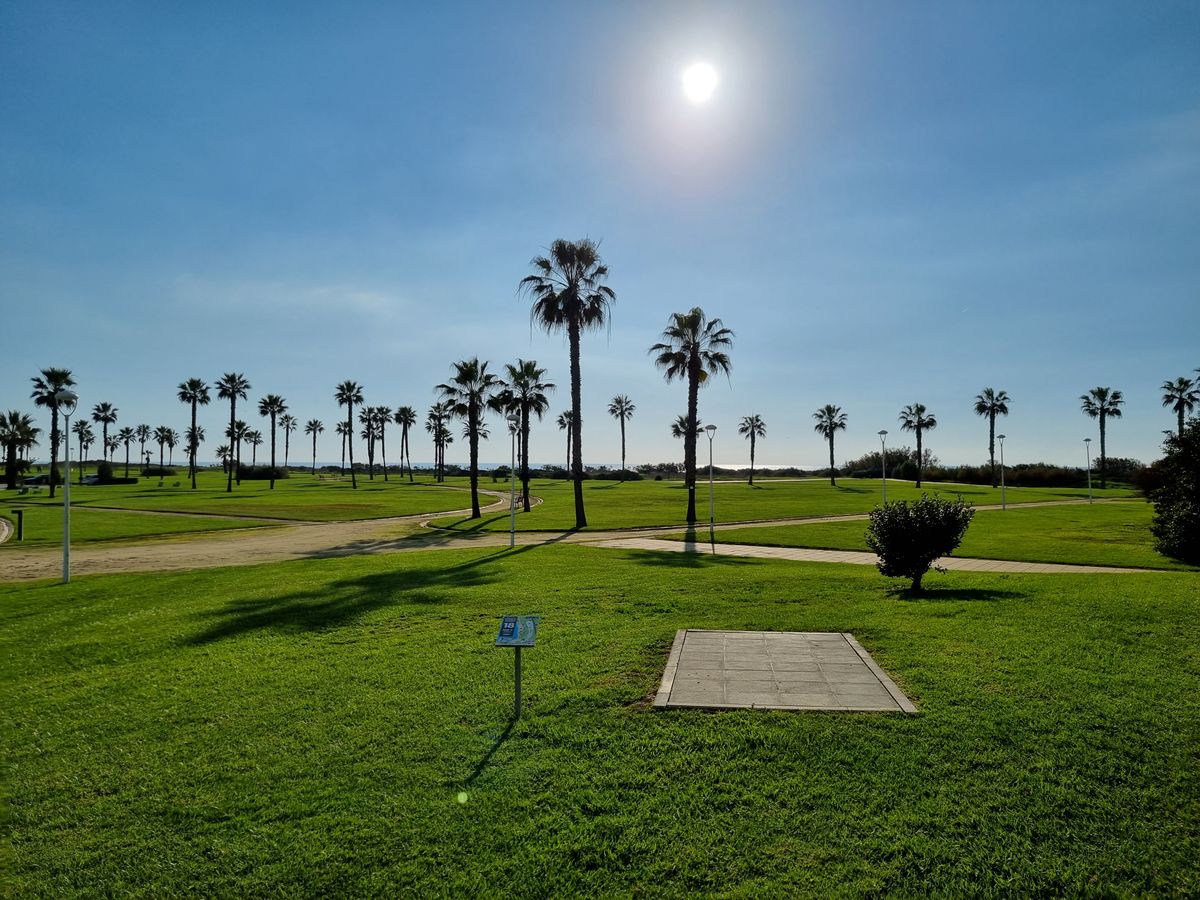 Finishing hole, leading to the ocean