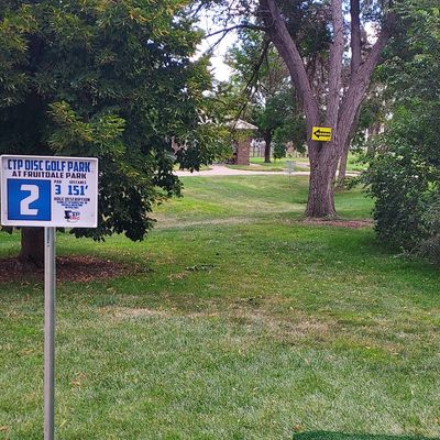 Walk towards the entrance to the parking lot.