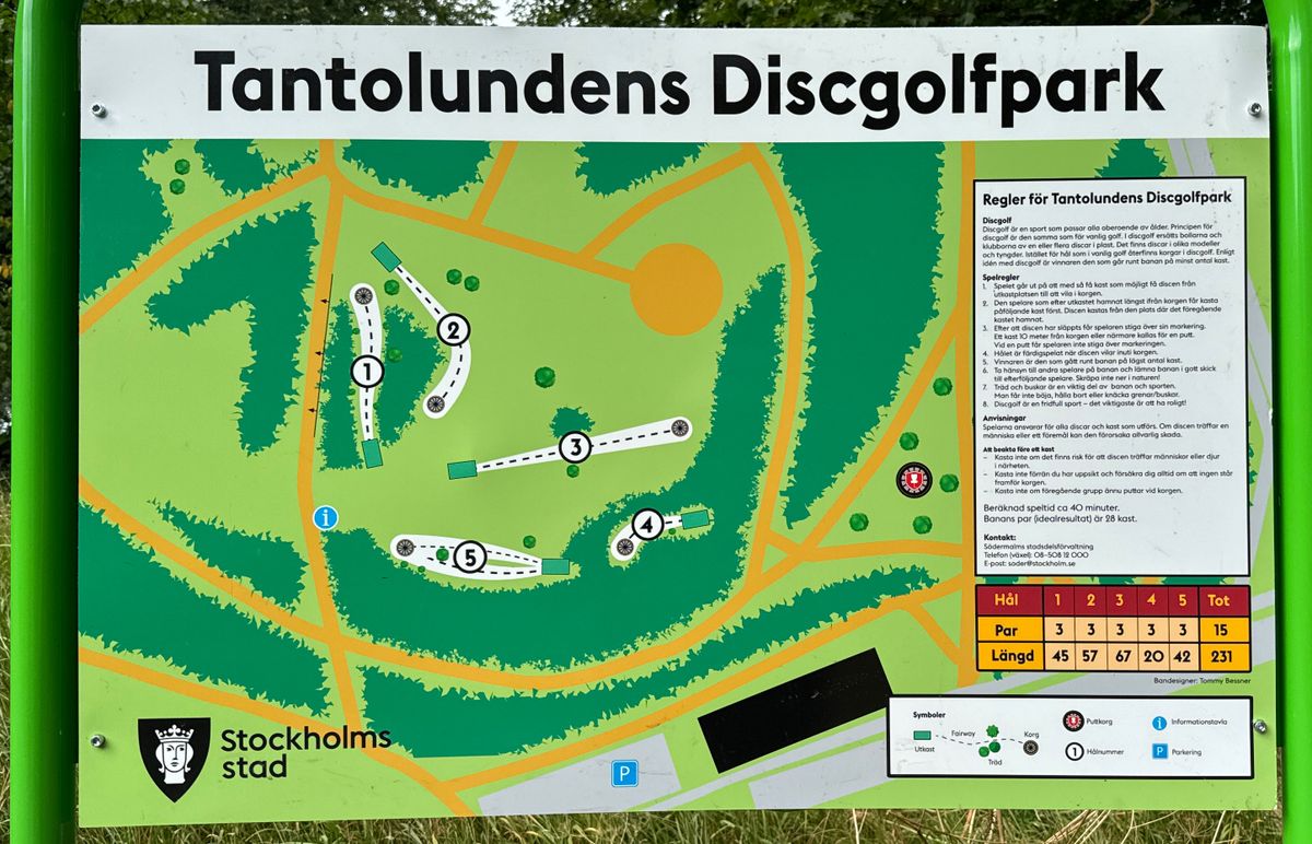 Tantolundens bankarta efter ombyggnationen