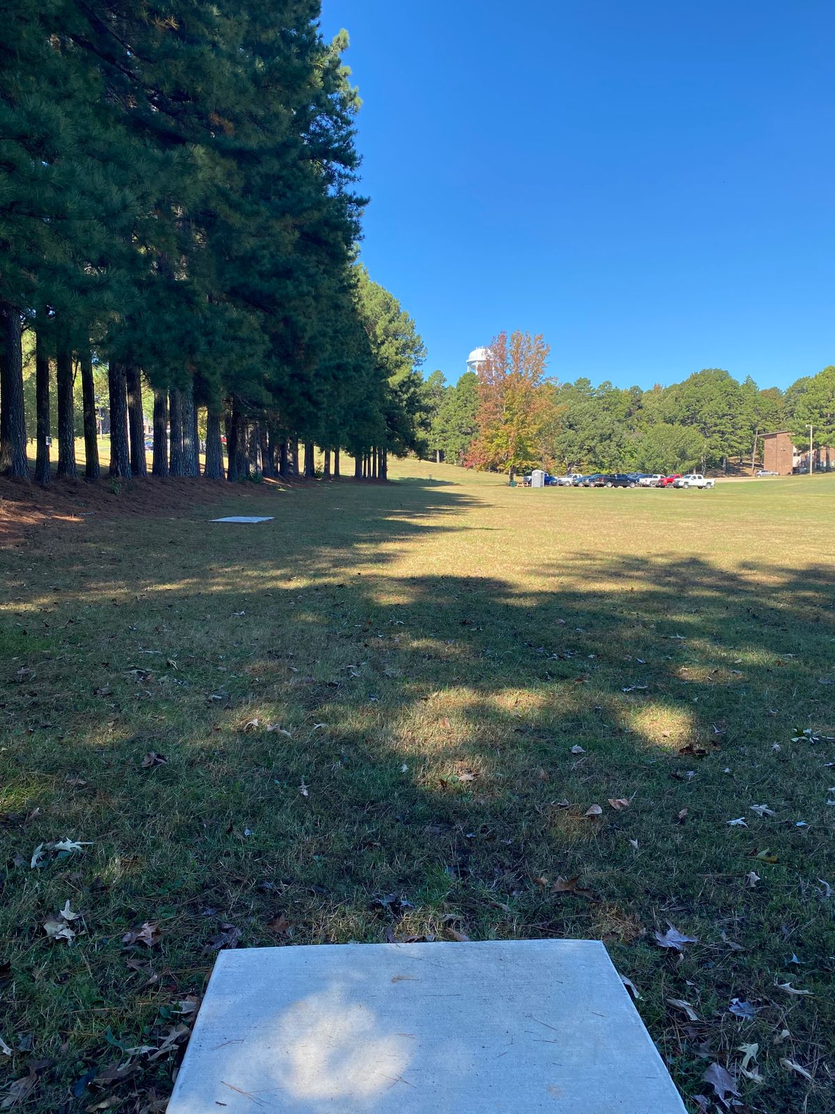 Hole 17 tee pad (white)