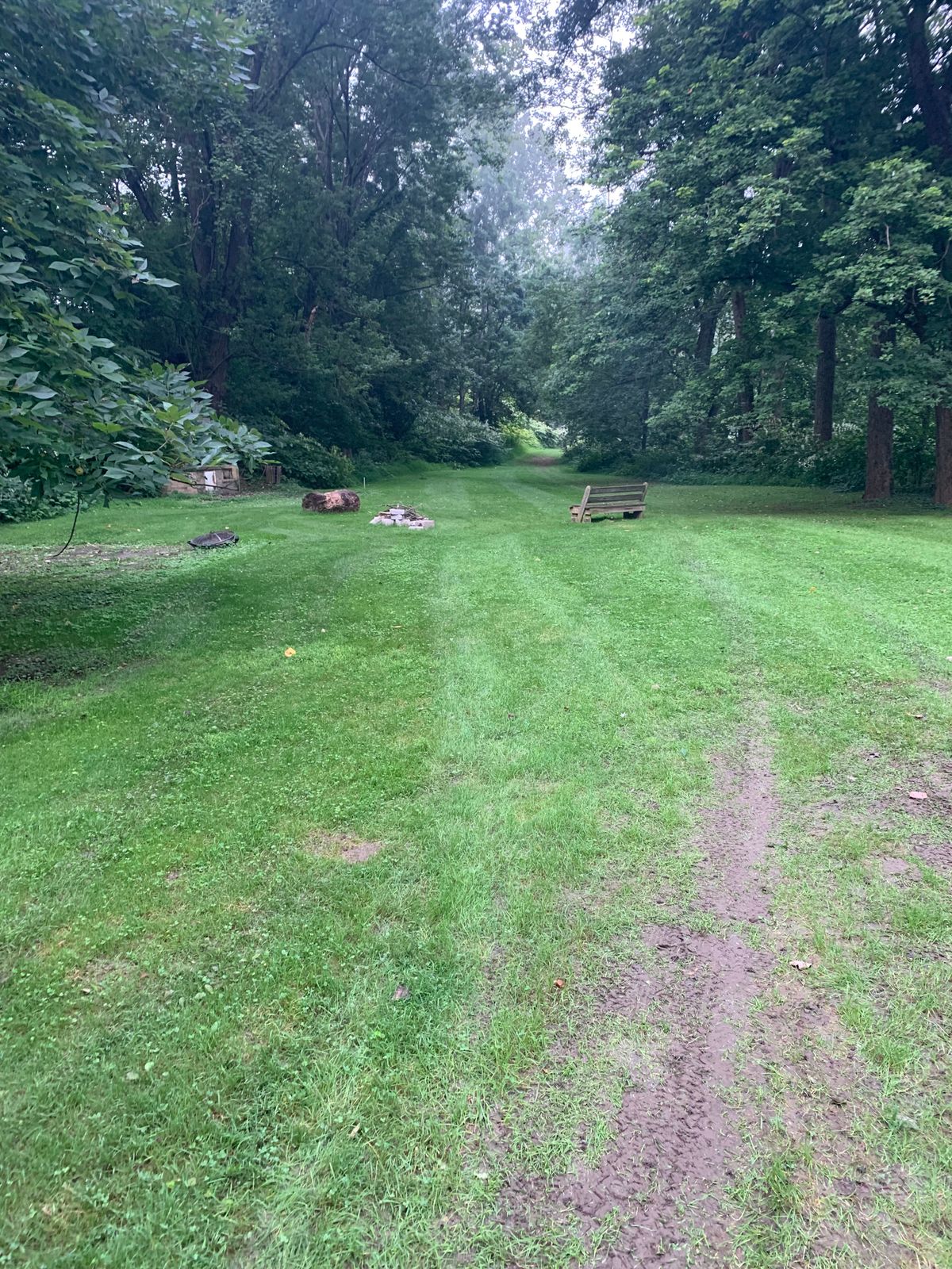 Hole #3 fairway to tee