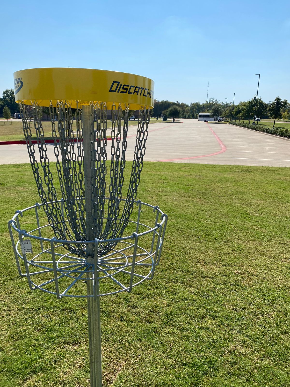 Hole 1 basket