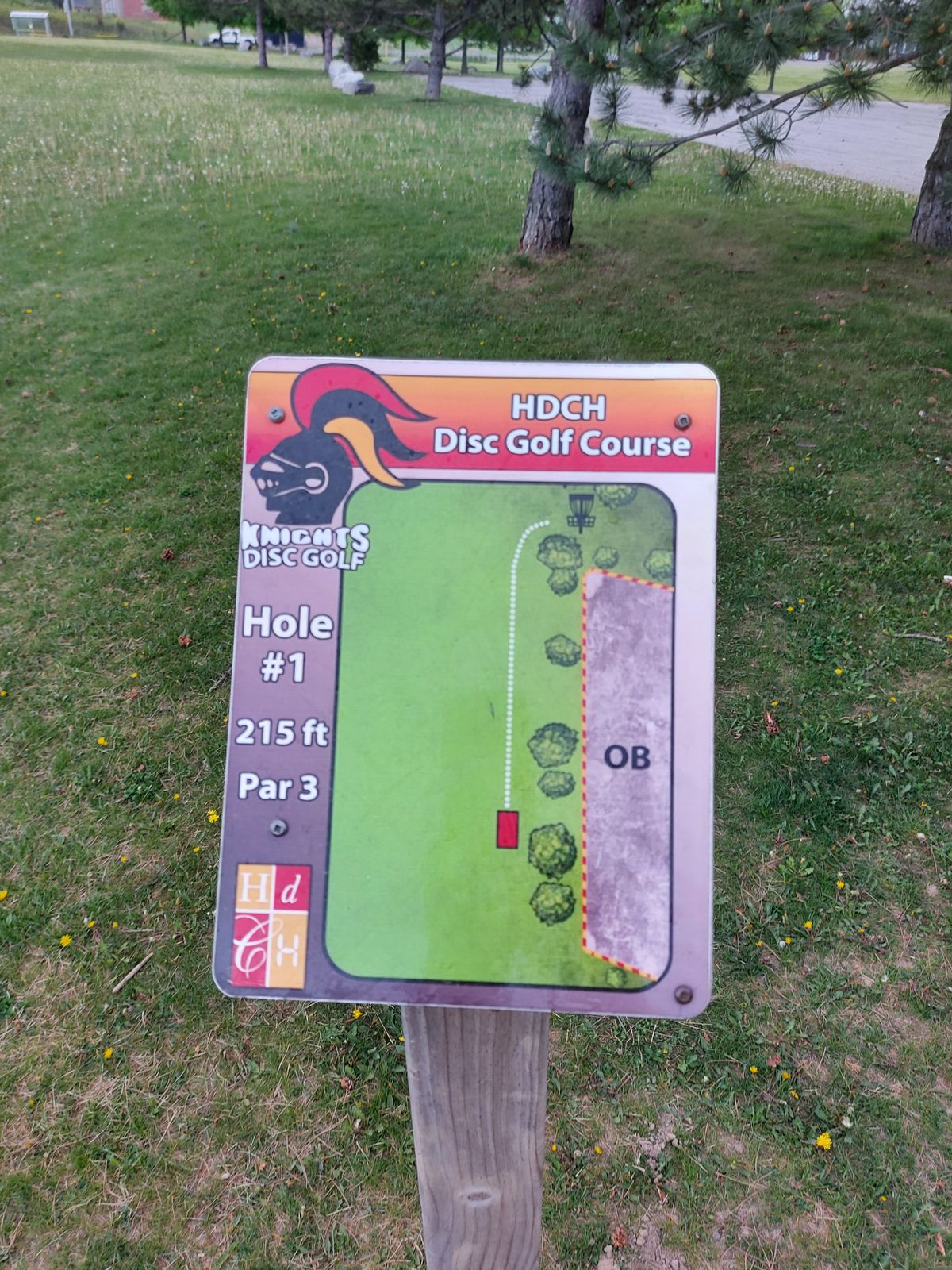 Hole sign #1 🍁🍂🍁🍂🍁