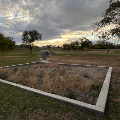 Basket #2 is an island hole where you have to get in in the sandbox area. 