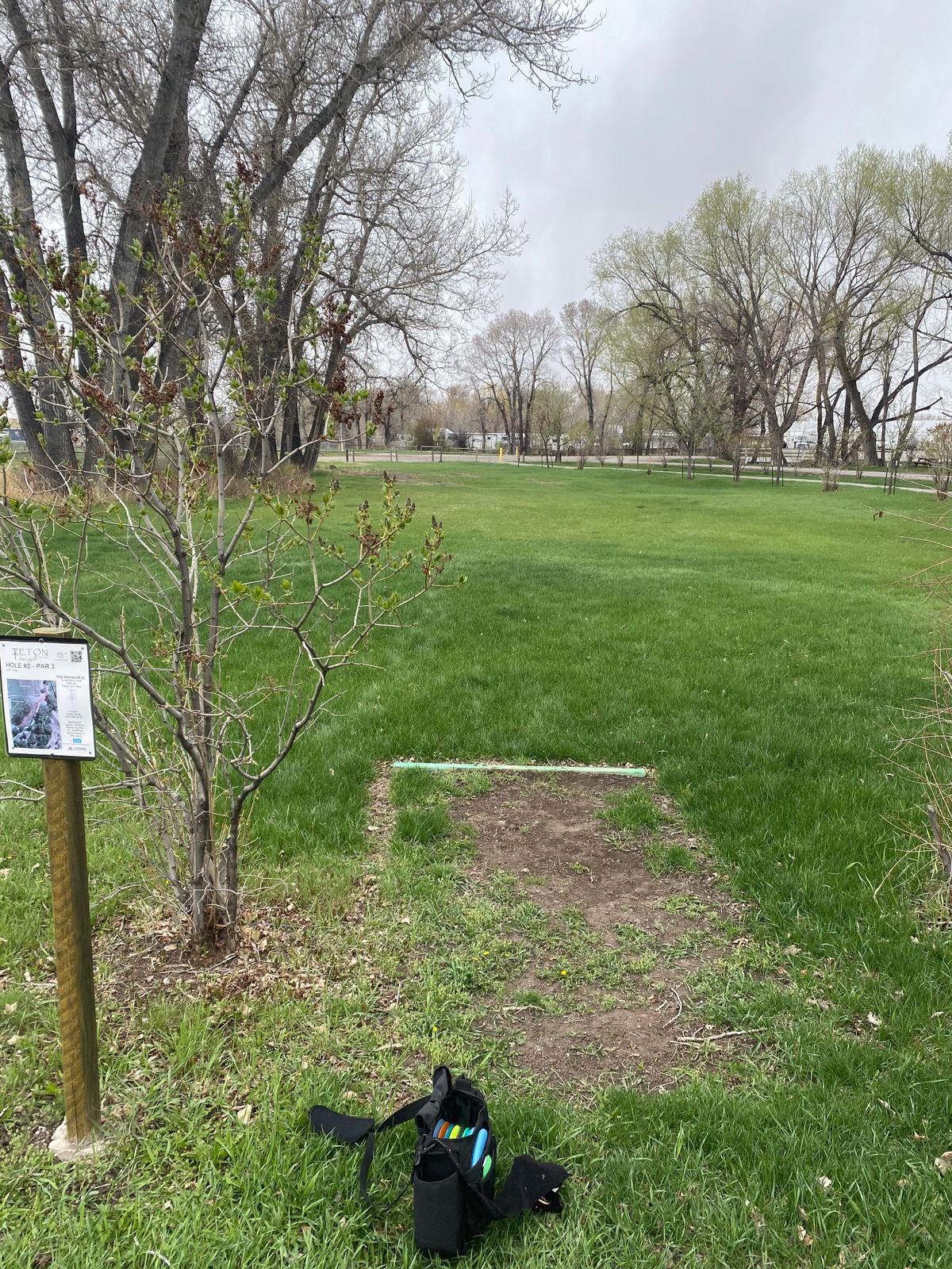 this one plays over a road so you need to be aware of your surroundings .