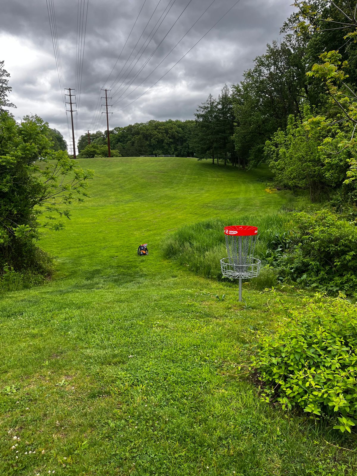 Hole 12 red green