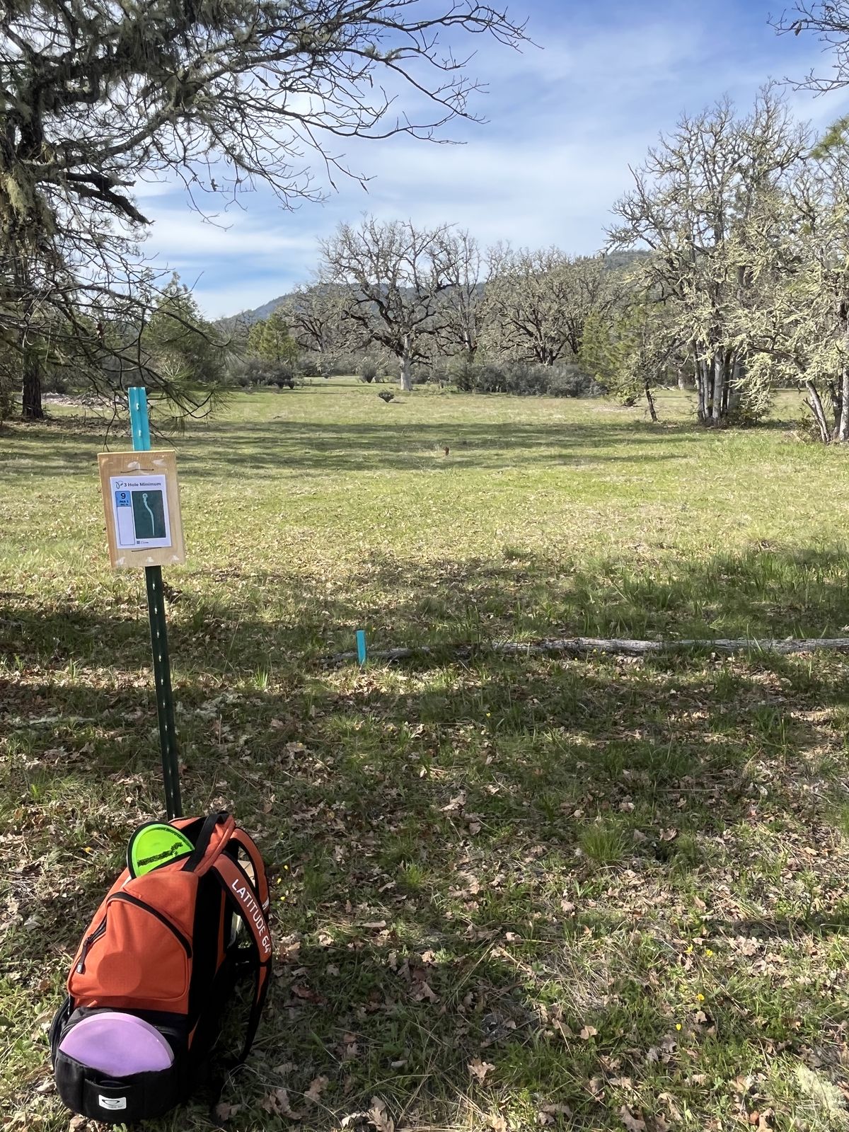 Tee Box 9 for "Buck 9"