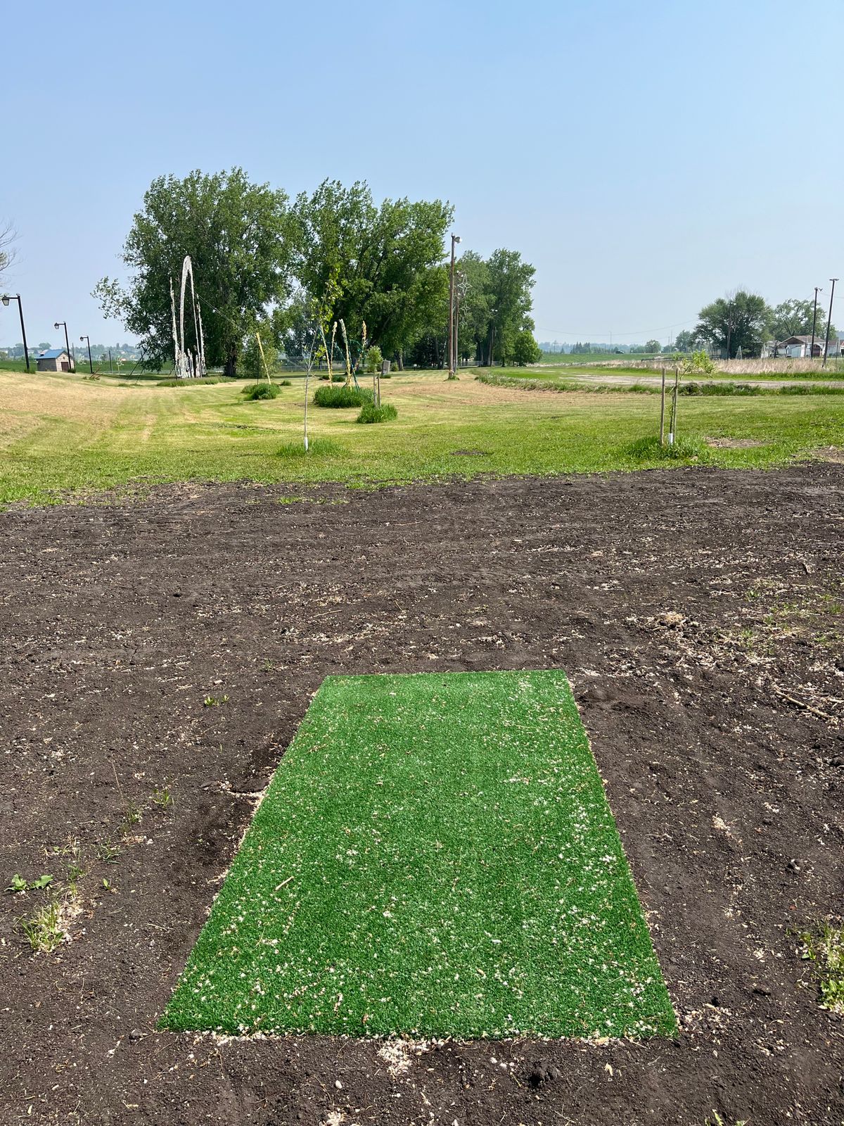 Hole 2 white tee