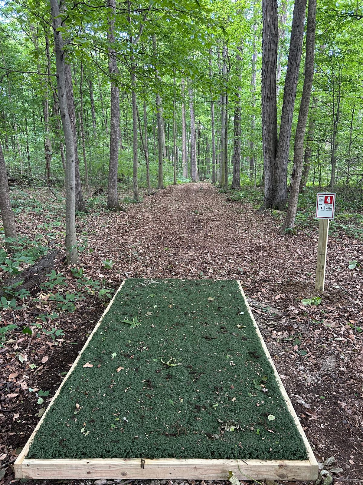 Hole 4 442ft par 4