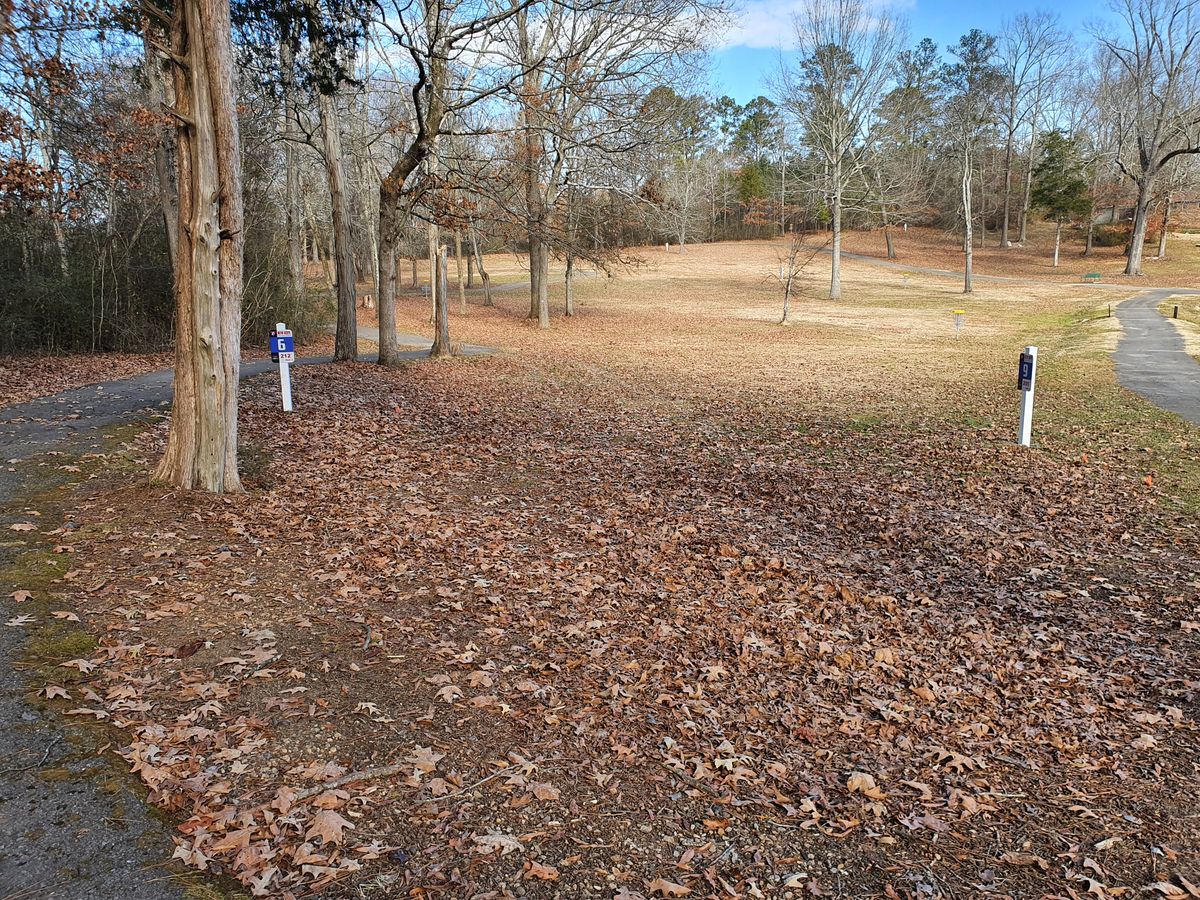 hole 6 and 9 tee signs