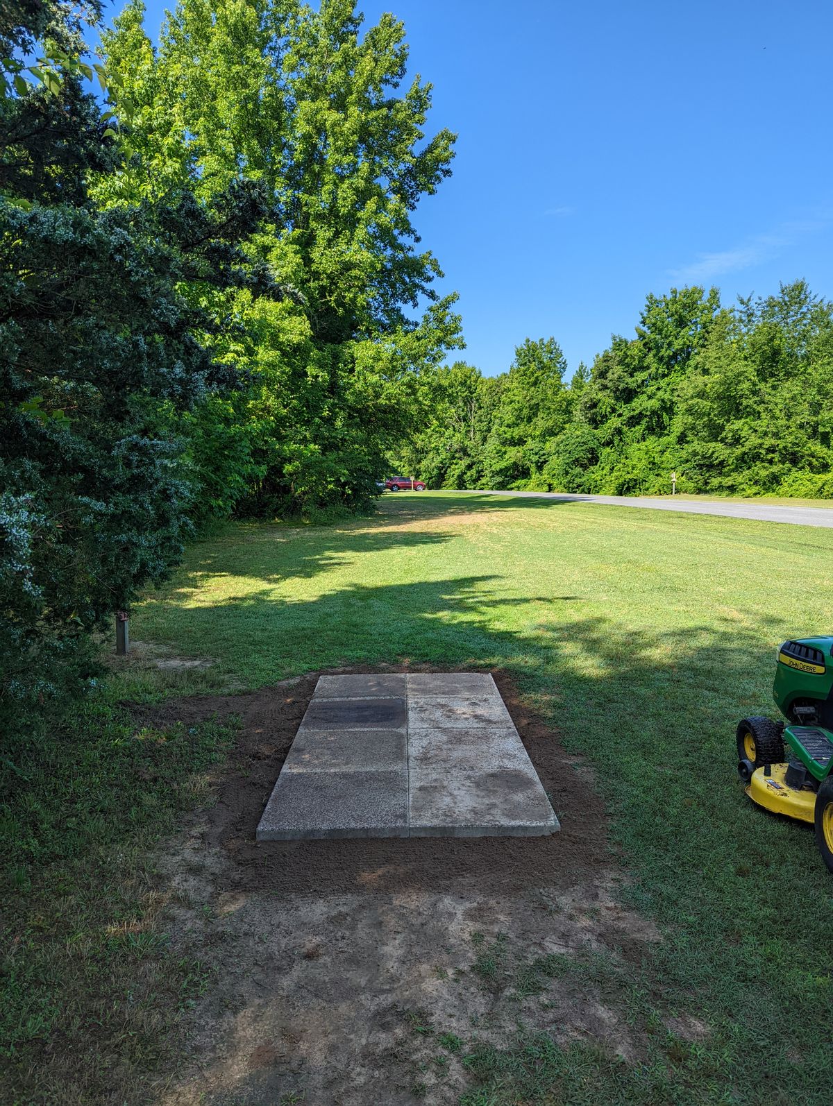Hole #18 new teebox